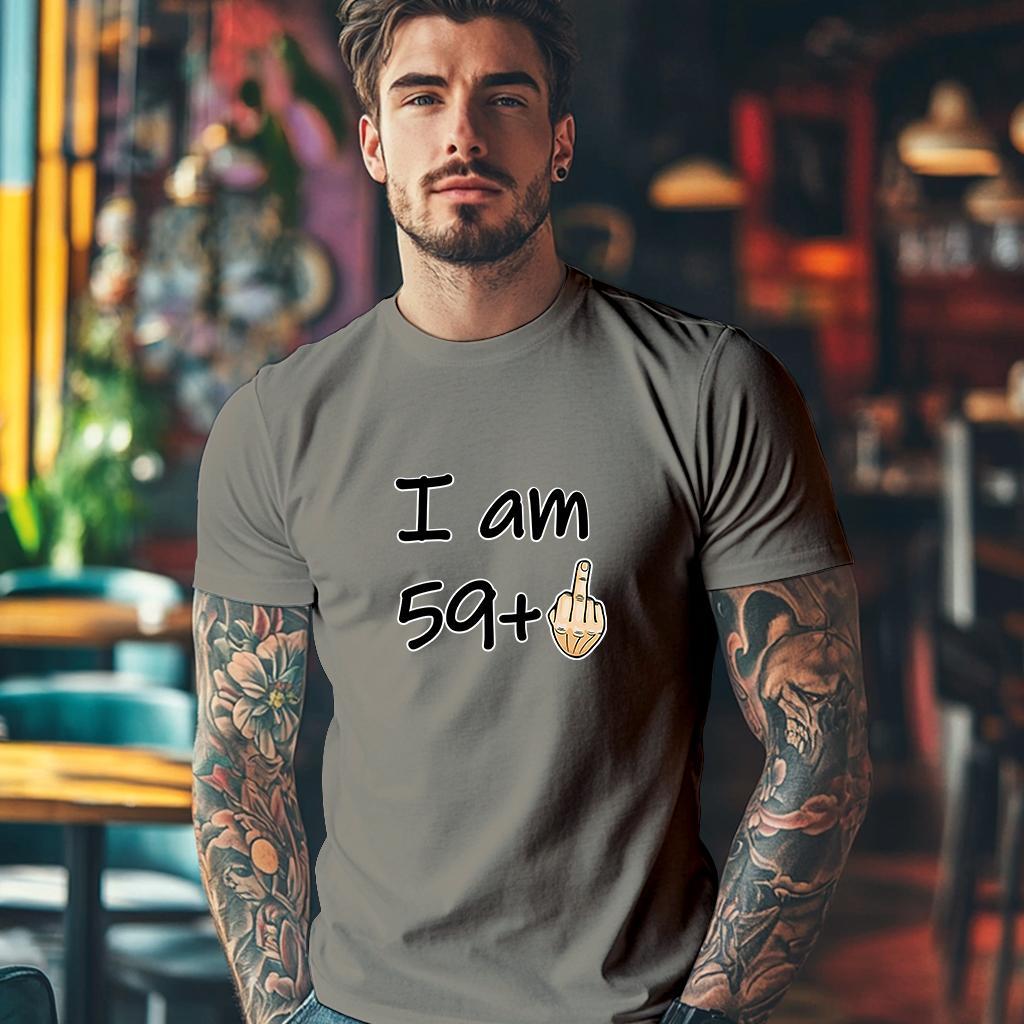 Camiseta Majica sa štampanim printom Cam 910, Muška, Svetlosiva