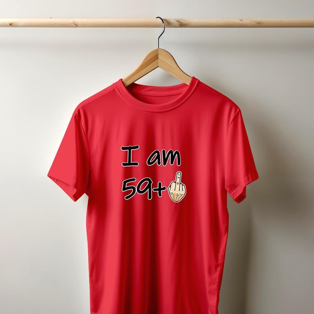 Camiseta Majica sa štampanim printom Cam 910, Muška, Grimizna