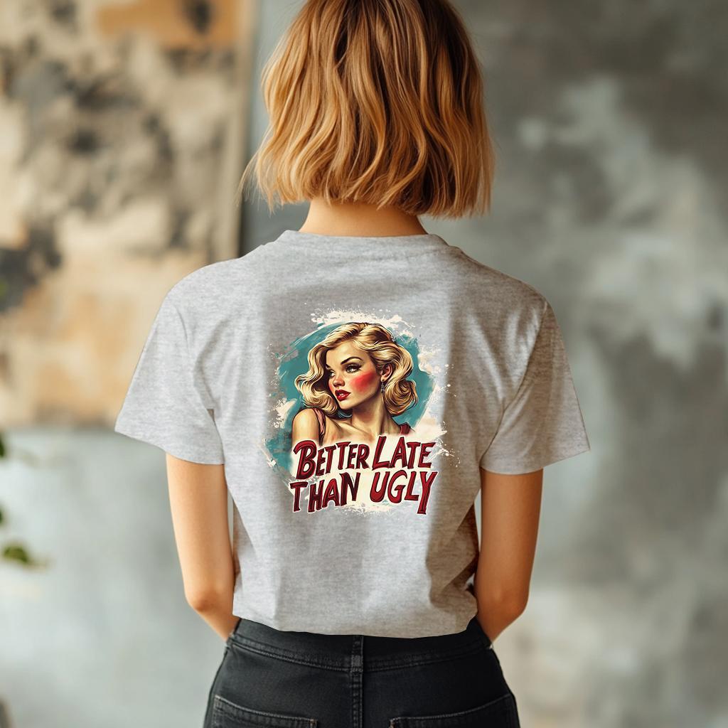 Camiseta Majica sa štampanim printom Cam 921, Ženska, Hrom