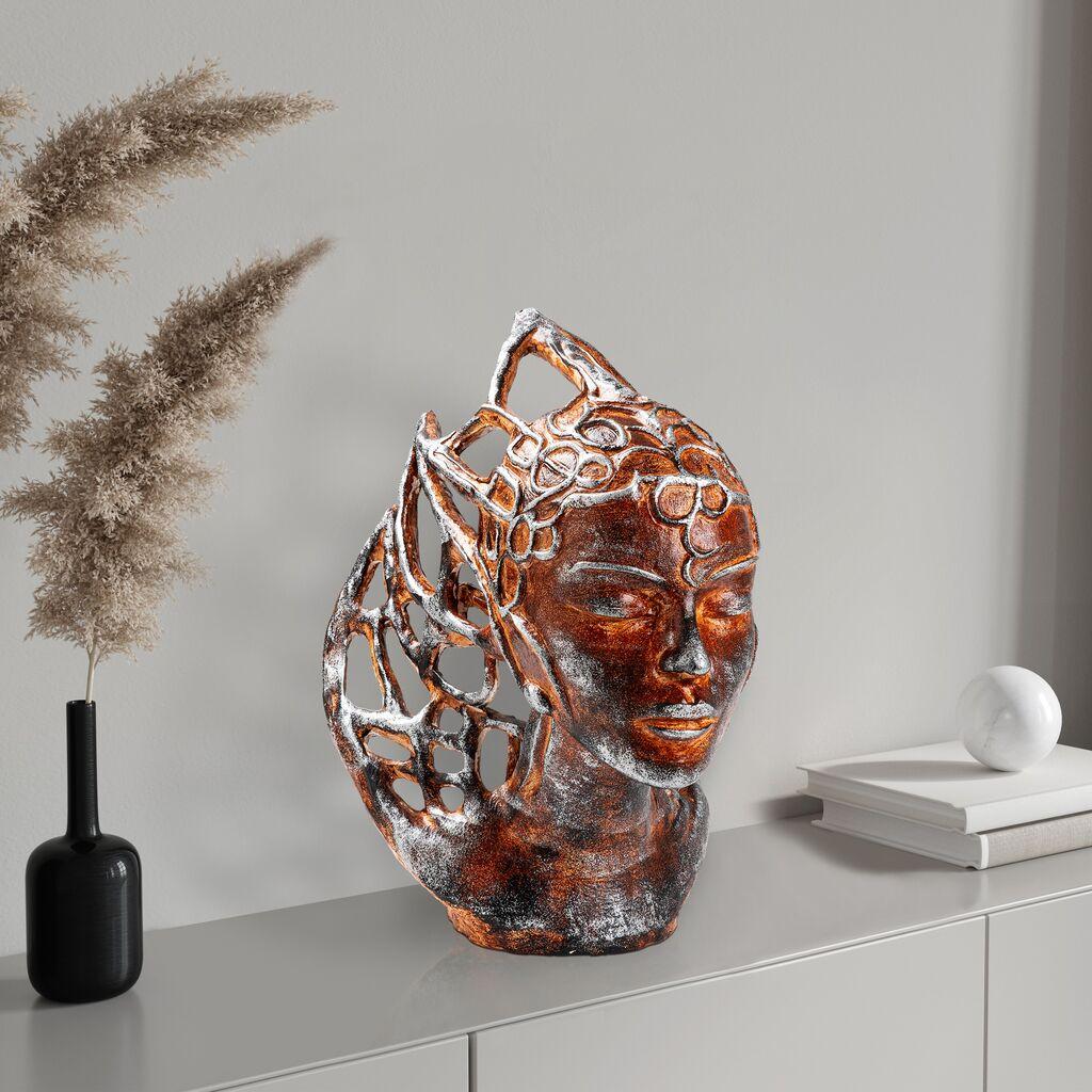 Aberto Design Dekorativna figura Taygete, Bakarna boja