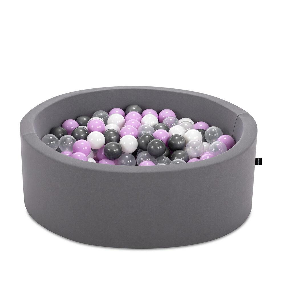 Aberto Design Bazen sa lopticama za decu Pop 200 v1, Tamnosivi
