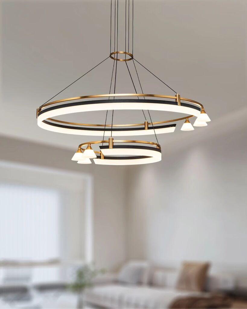 Opviq Luster 5707-3A, Zlatne boje