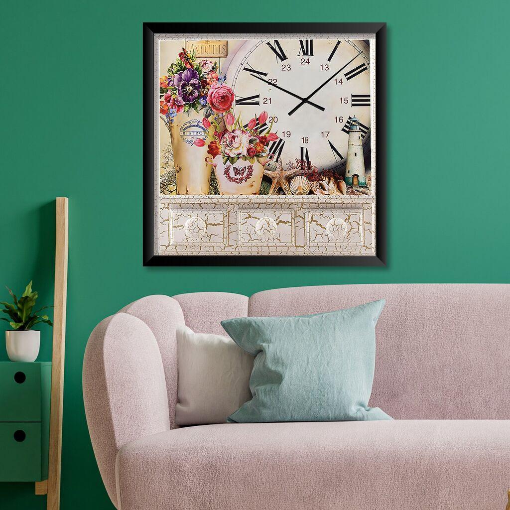 Wallity Dekorativni zidni sat STMDF212590, 45x45 cm