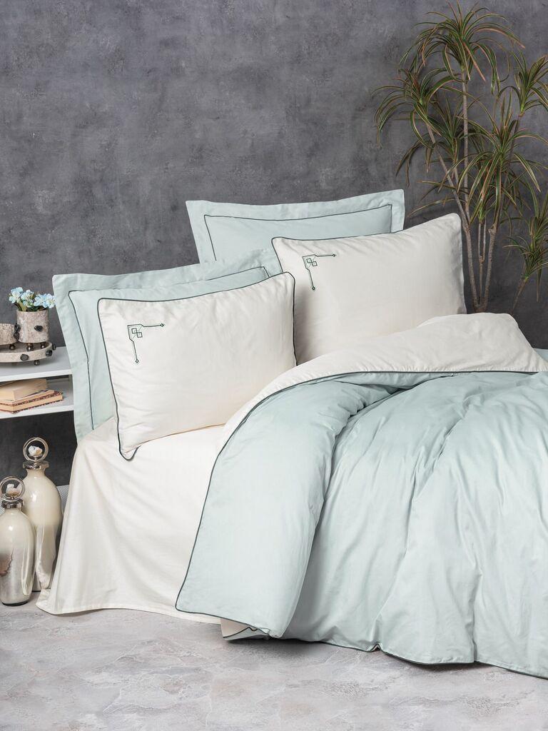 L'essentiel Maison Set posteljina Vanko, 260x280 cm, Svetlozeleni