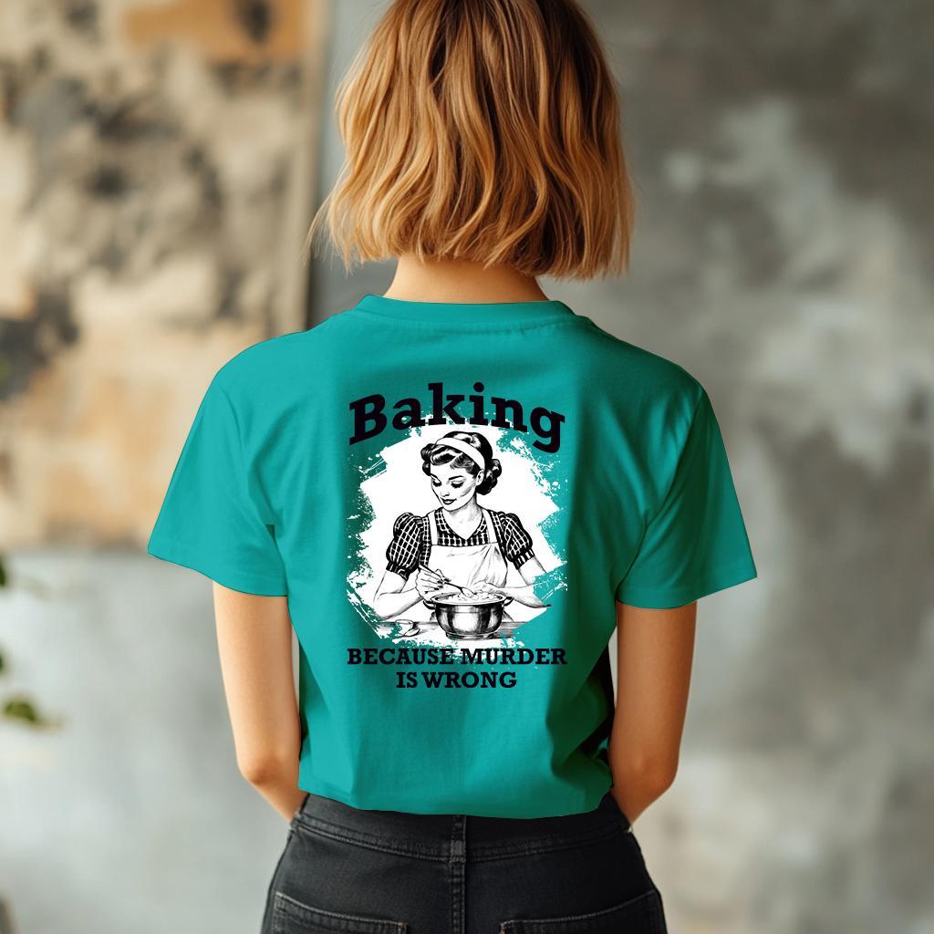 Camiseta Majica sa štampanim printom Cam 924, Ženska, Tirkizna