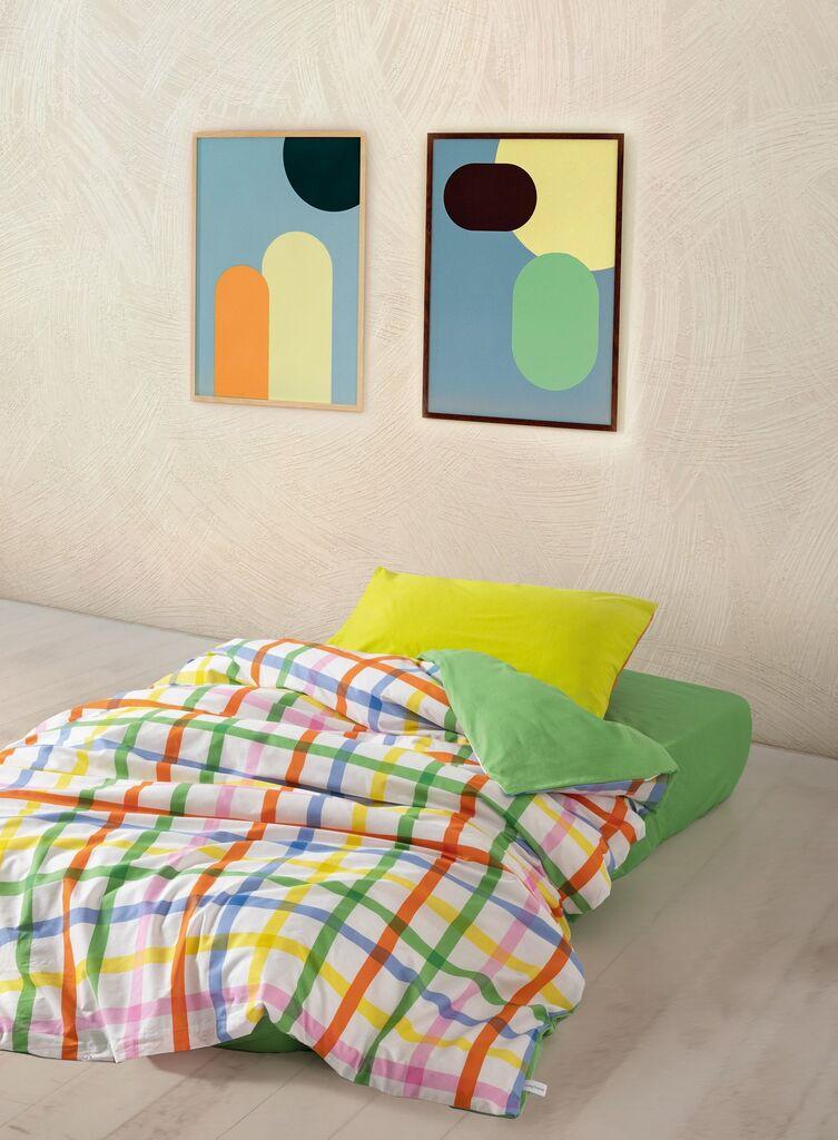 L'essentiel Maison Set posteljina Hype, 160x220 cm, Šareni