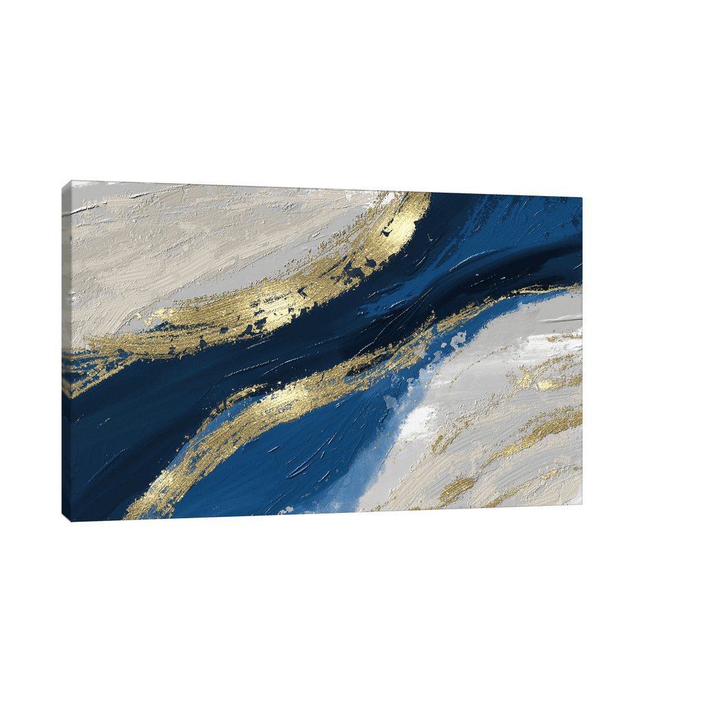 Canvas Slika na platnu Zlatna linija, Bez rama, 100x60cm