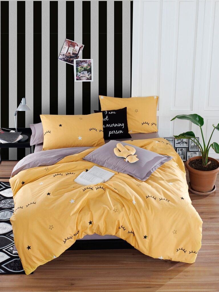 L'essentiel Maison Komplet posteljine Dide, Žuti