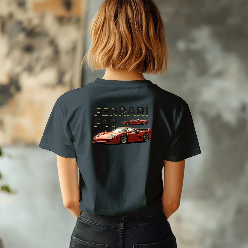 Camiseta Majica sa štampanim printom Cam 913, Ženska, Teksas