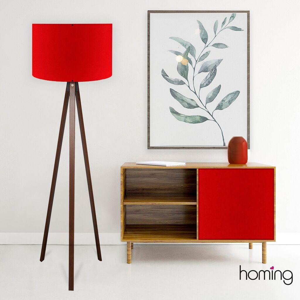 Opviq Podna lampa AYD - 2214, Crvena