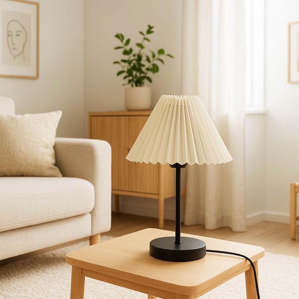 Opviq Stona lampa 241925, Krem