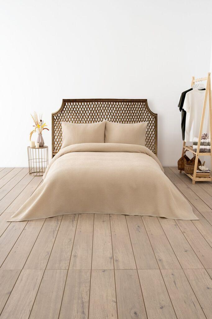 L'essentiel Maison Prekrivač za krevet Waffle , 200x220 cm, Bež