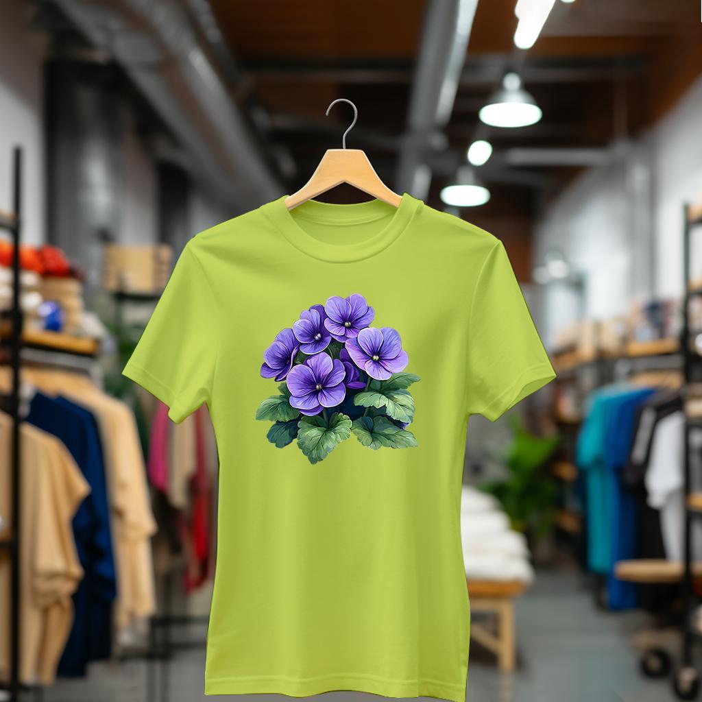 Camiseta Majica sa štampanim printom Cam 953, Ženska, Limeta