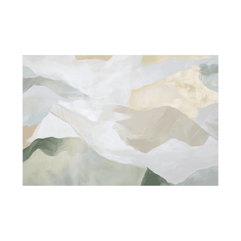 Canvas Slika na platnu Planinski valovi, 90x60cm