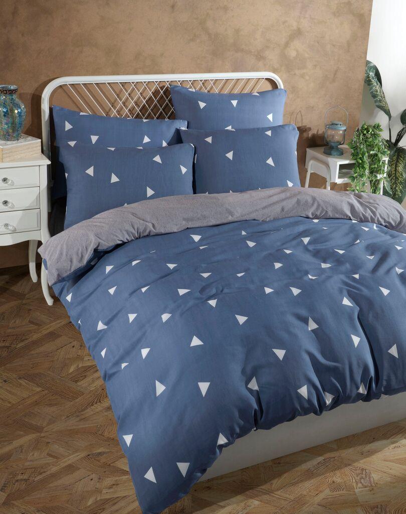 L'essentiel Maison Komplet Posteljine Geometirk, 200x220 cm, Plavi