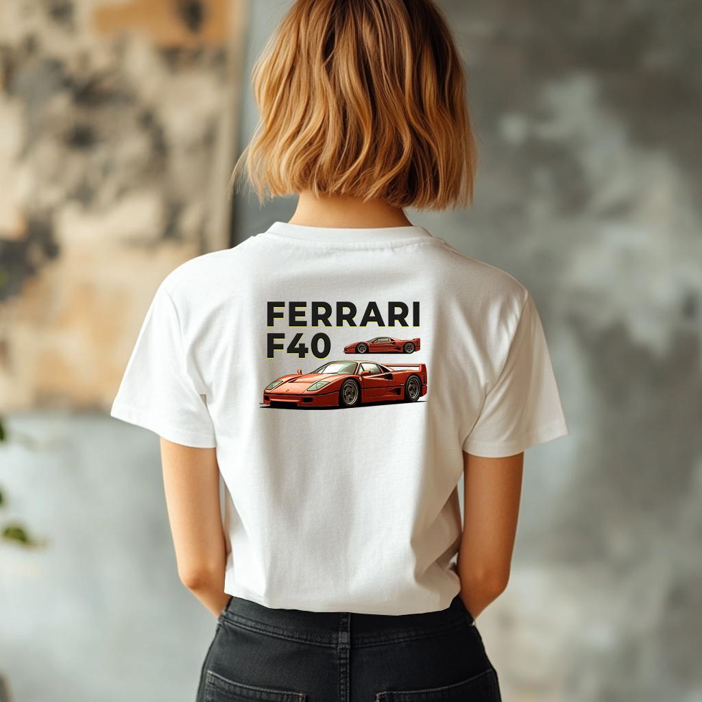 Camiseta Majica sa štampanim printom Cam 913, Ženska, Bela