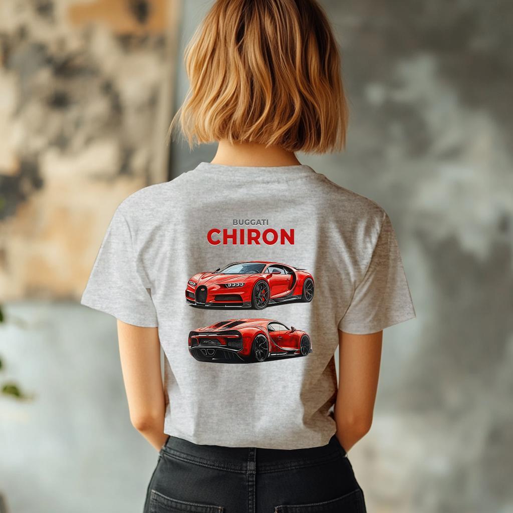 Camiseta Majica sa štampanim printom Cam 912, Ženska, Hrom