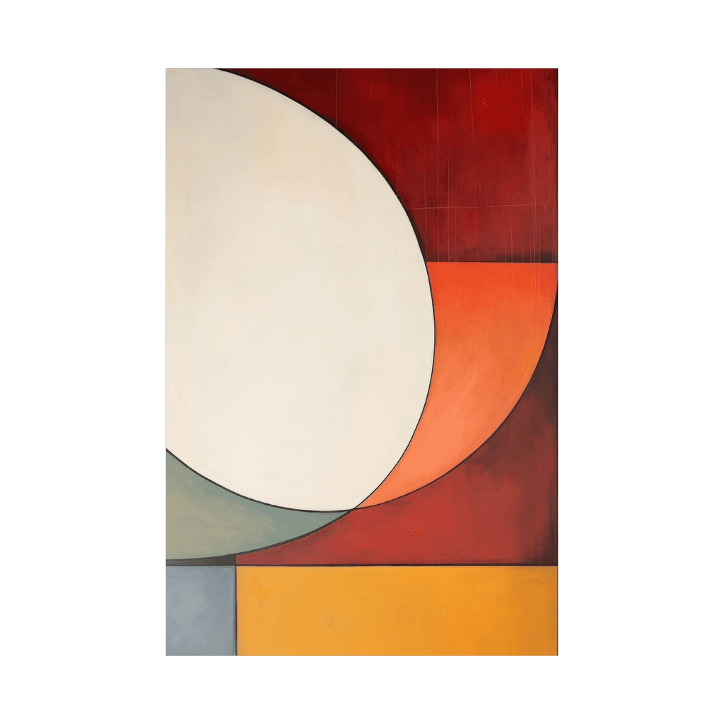 Canvas Slika na platnu Narandžasta kompozicija I, 100x150cm