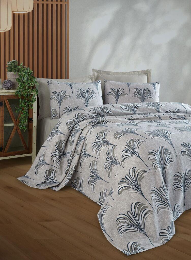 L'essentiel Maison Set Prekrivač i jastučnice Santo, 200x230 cm, Plavi