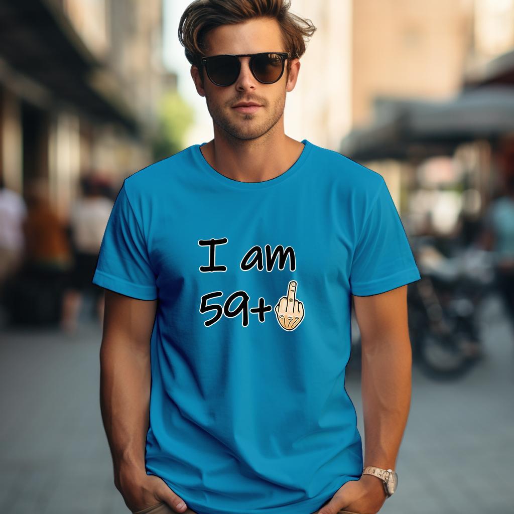 Camiseta Majica sa štampanim printom Cam 910, Muška, Akva