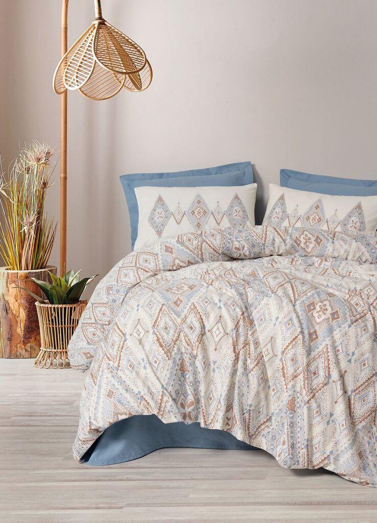 L'essentiel Maison Komplet posteljine Zanora, 200x220 cm, Indigo