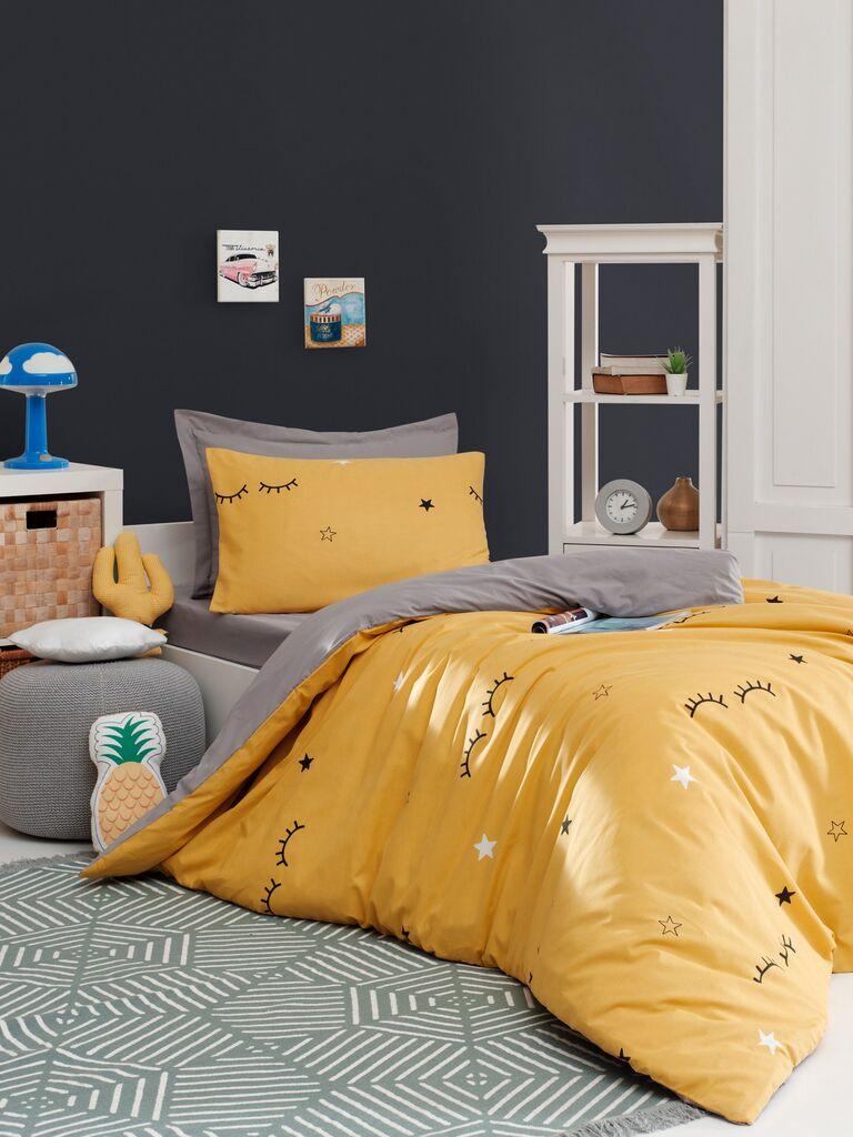 L'essentiel Maison Set posteljina Dide, 160x240 cm, Narandžasti