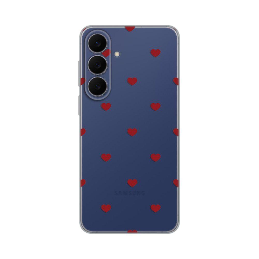 Maska za Samsung Galaxy S25 Fe S731B Hearts  Print, Šarena