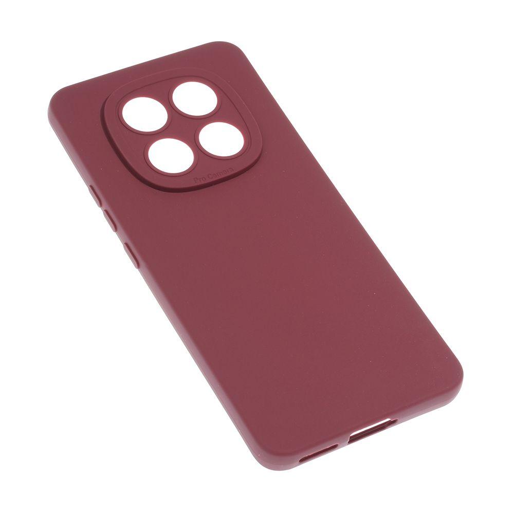 Maska za Xiaomi Redmi Note 15 4G Silikon PRO Camera, Bordo