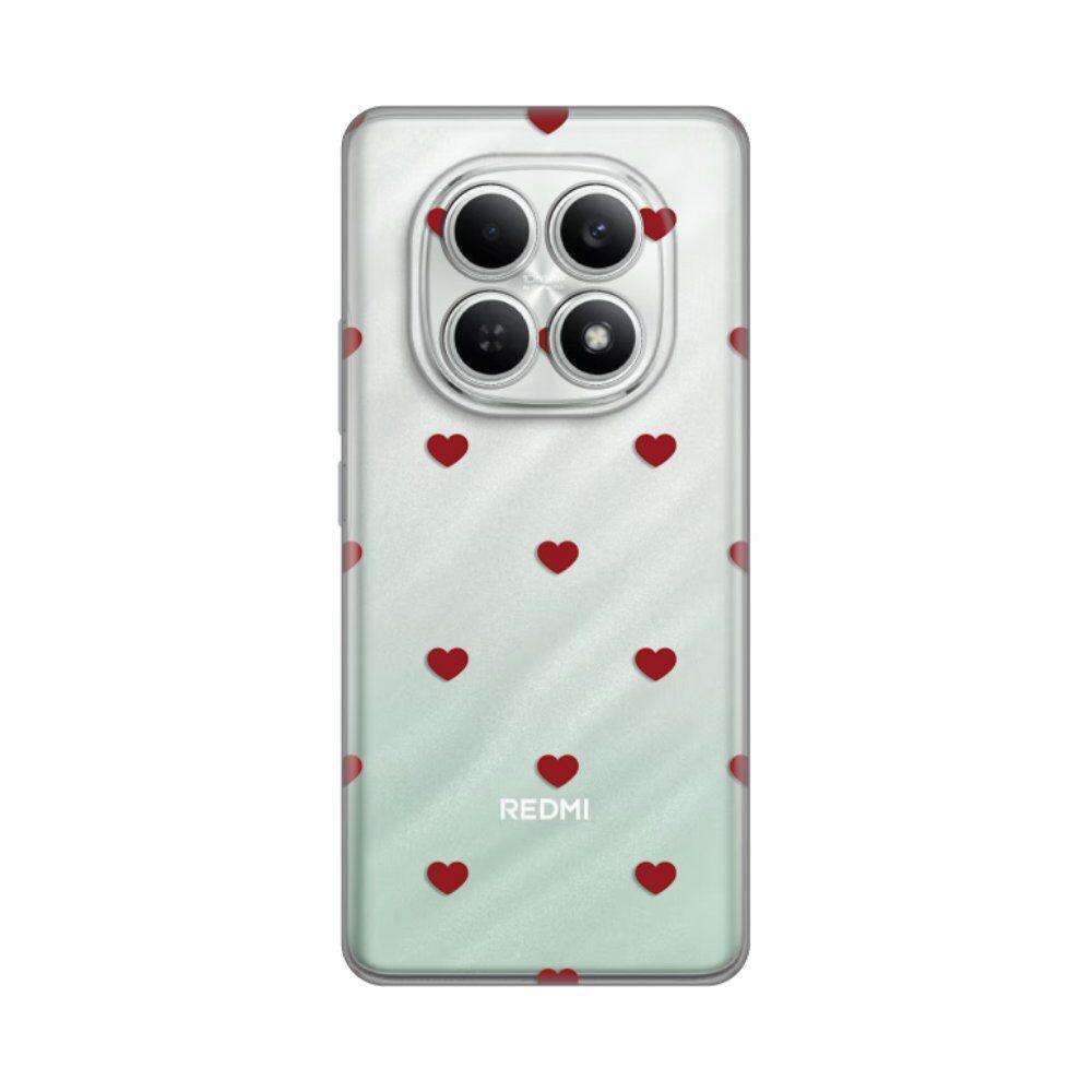 Maska za Xiaomi Redmi Note 15 4G Hearts  Print, Šarena