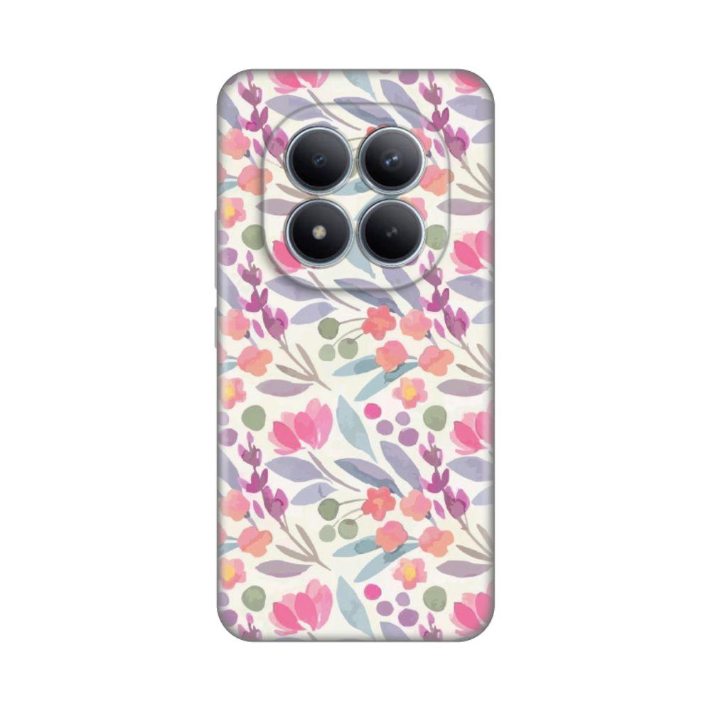 Maska za Xiaomi Redmi Note 15 Pro Plus 5G Watercolor Flowers  Print, Šarena