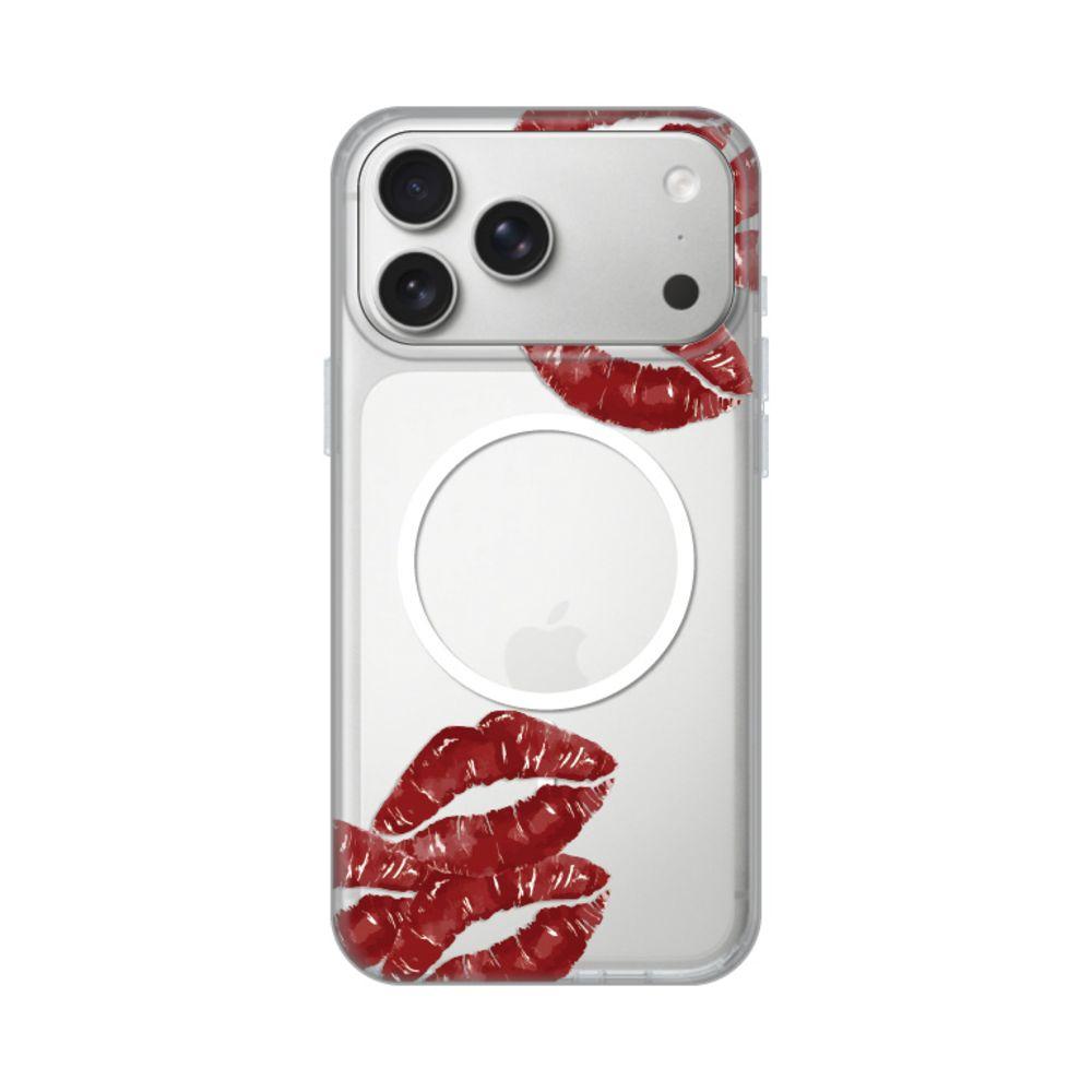 Maska za iPhone 17 Pro Max 6.9 Kisses Print Magsafe, Šarena