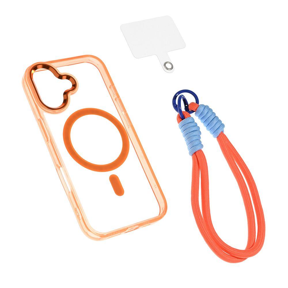 Maska za iPhone 17 6.3 Magsafe Loop, Narandžasta