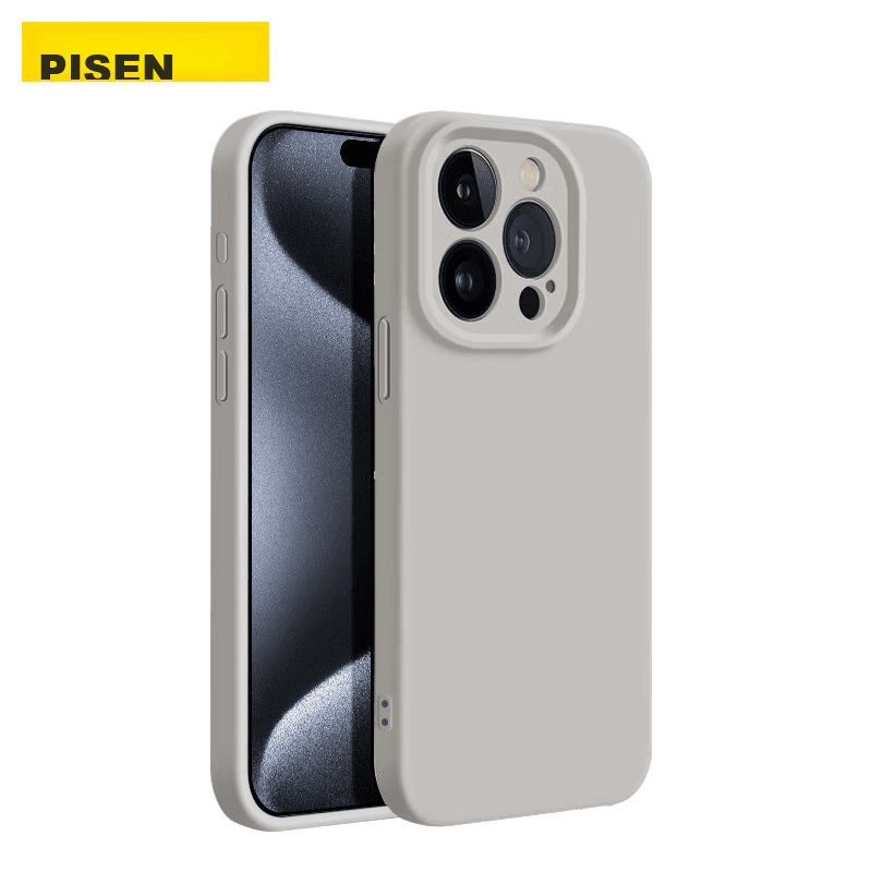 Pisen Maska za mobilni telefon iPhone 15 Pro Max, Siva