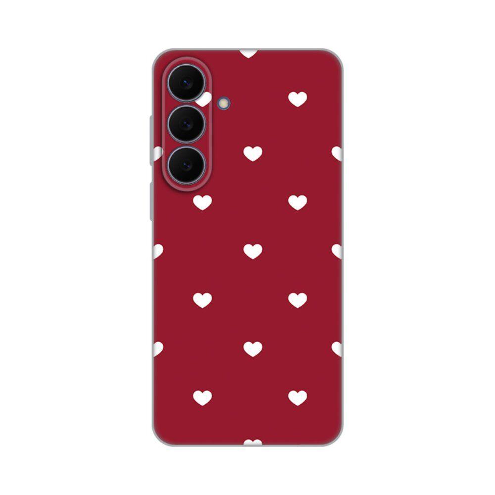 Maska za Samsung Galaxy S25 Fe S731B Hearts  Print Skin, Šarena
