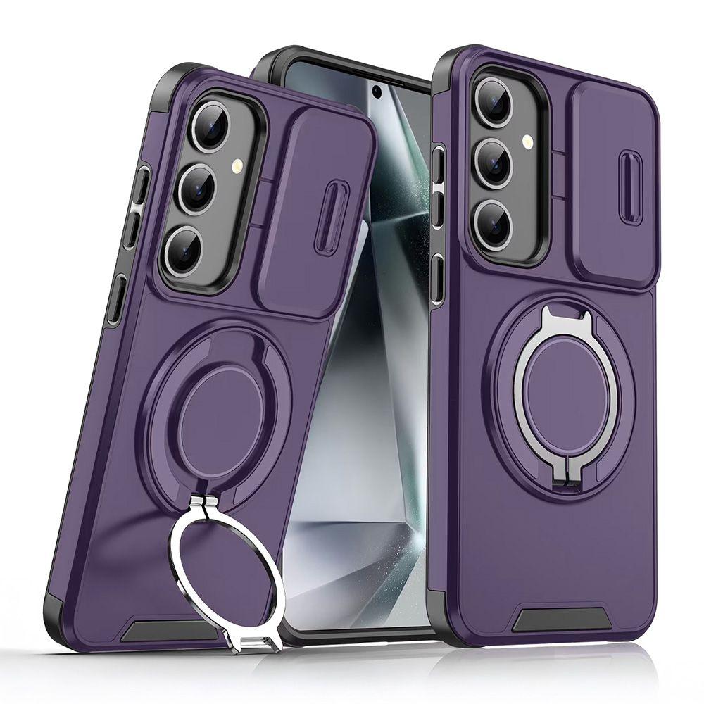 Teracell Maska za Samsung Galaxy S26 S941B CamShield Ring Stand, Ljubičasta