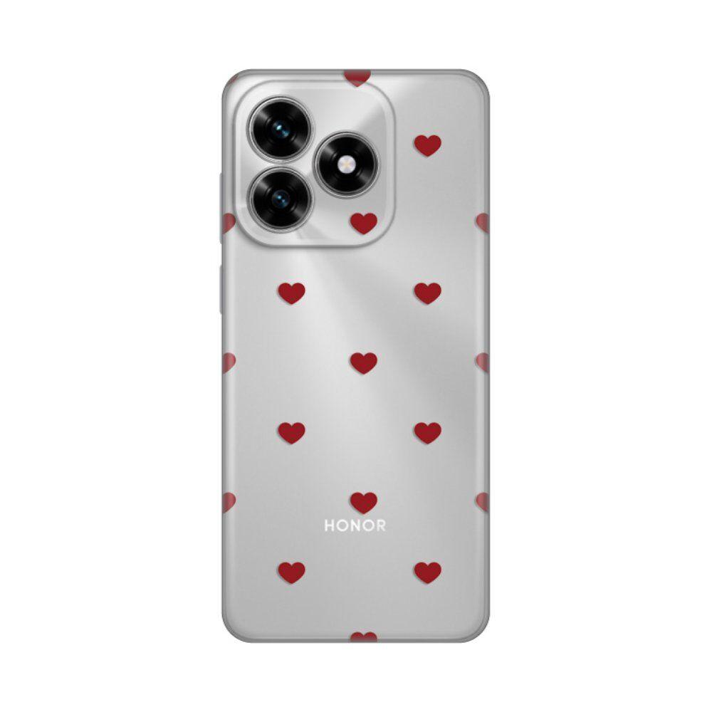 Maska za Honor X5c Plus Hearts  Print, Šarena