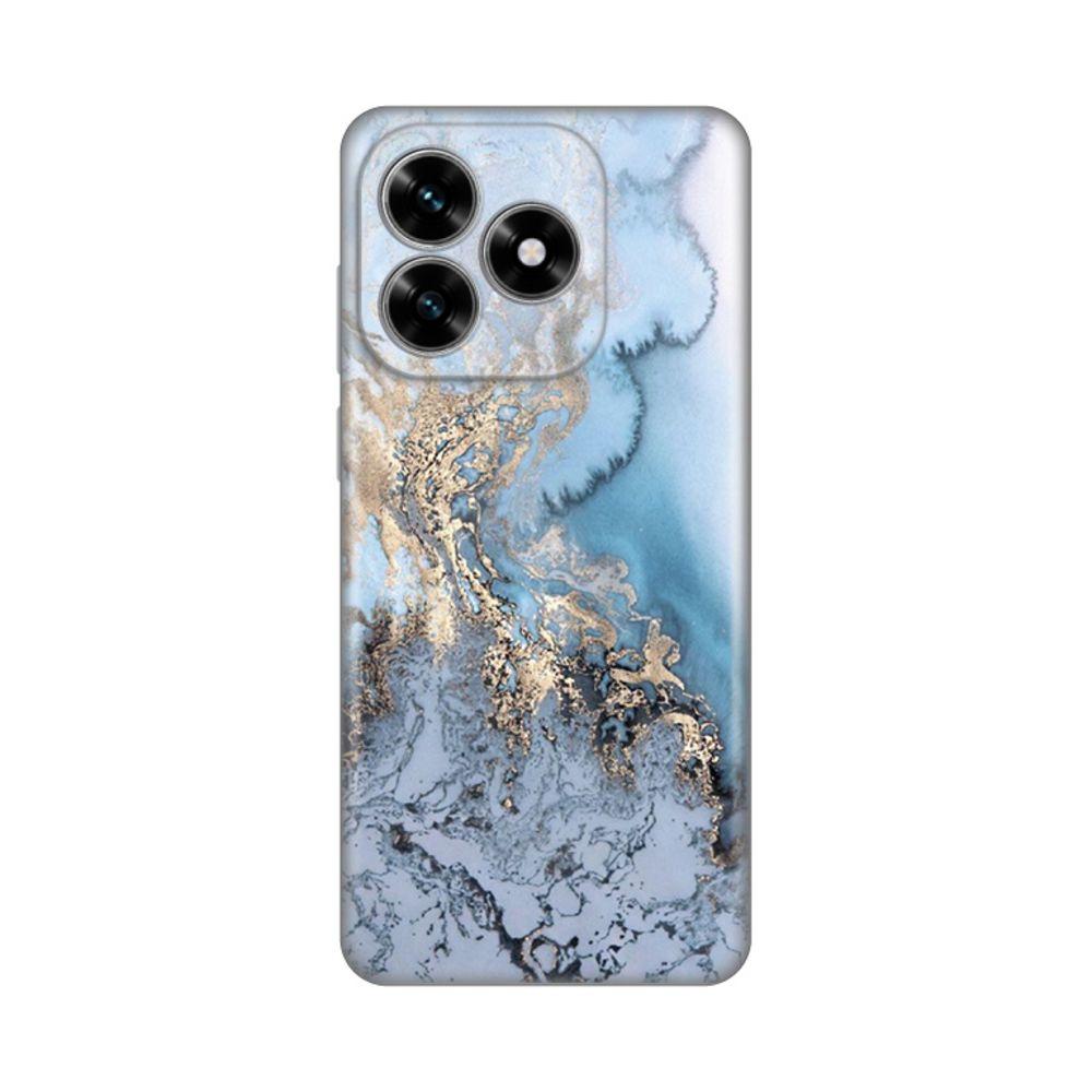 Maska za Honor X5c Plus Gold Marble  Print, Šarena