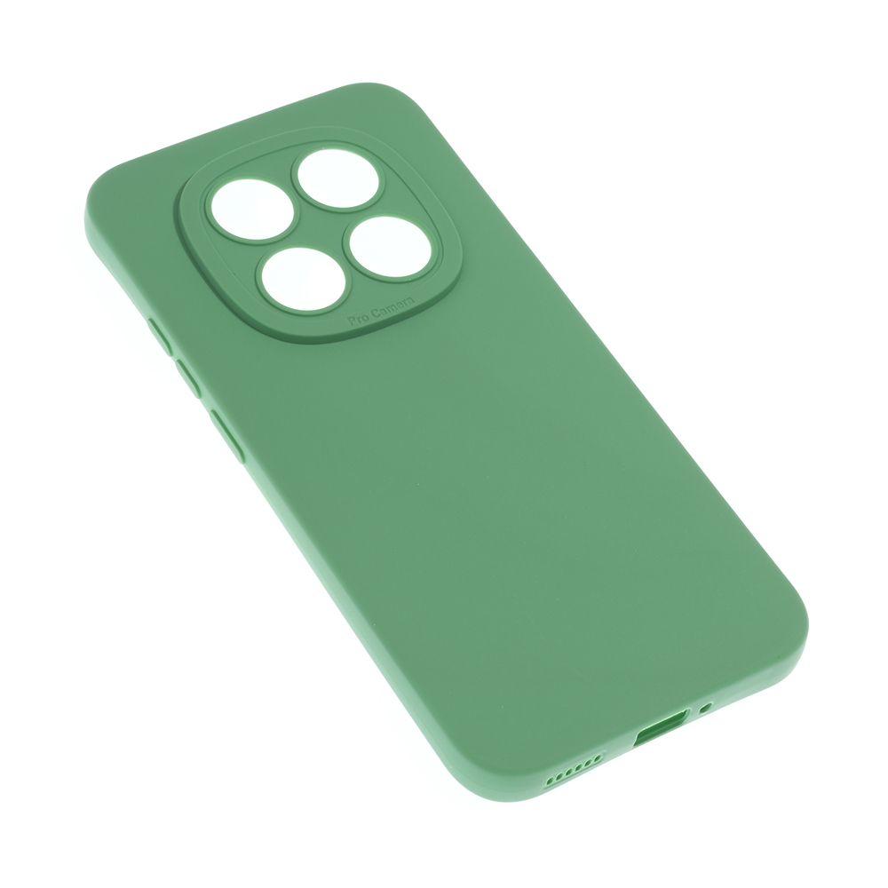 Maska za Xiaomi Redmi Note 15 5G Silikon PRO Camera, Zelena