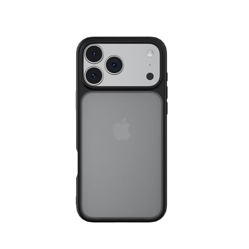 Lanxingxiansheng  Maska za mobilni telefon iPhone 17 Pro, Providno-crna