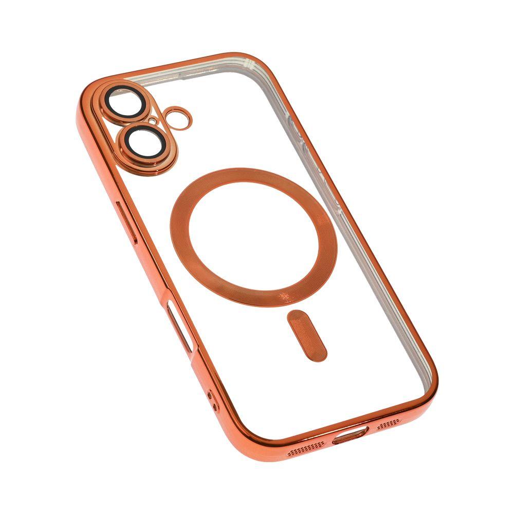 Maska za iPhone 16 6.1 Magsafe Lux, Narandžasta