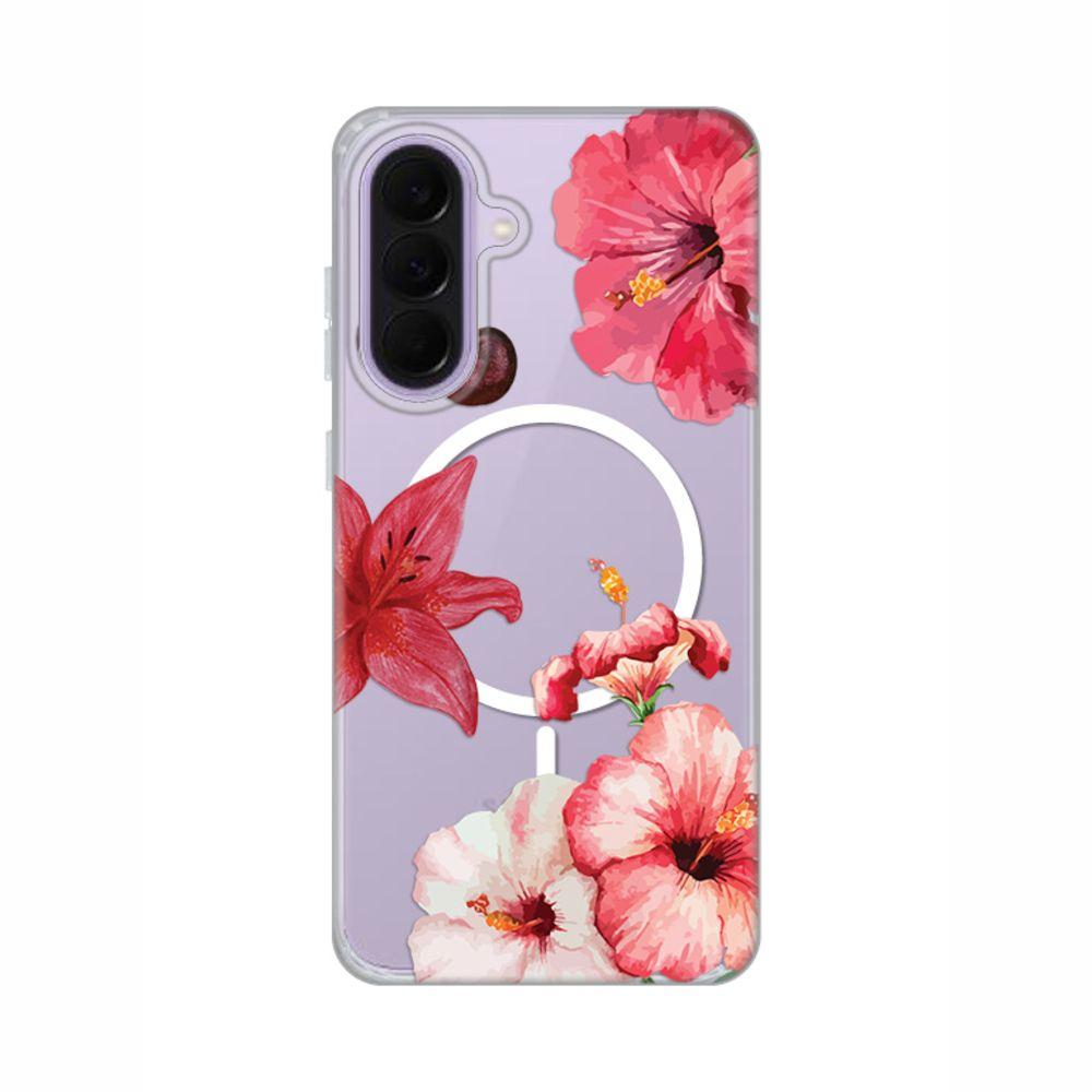 Maska za Samsung Galaxy A37 Hibiscus Print Magsafe A376F, Šarena