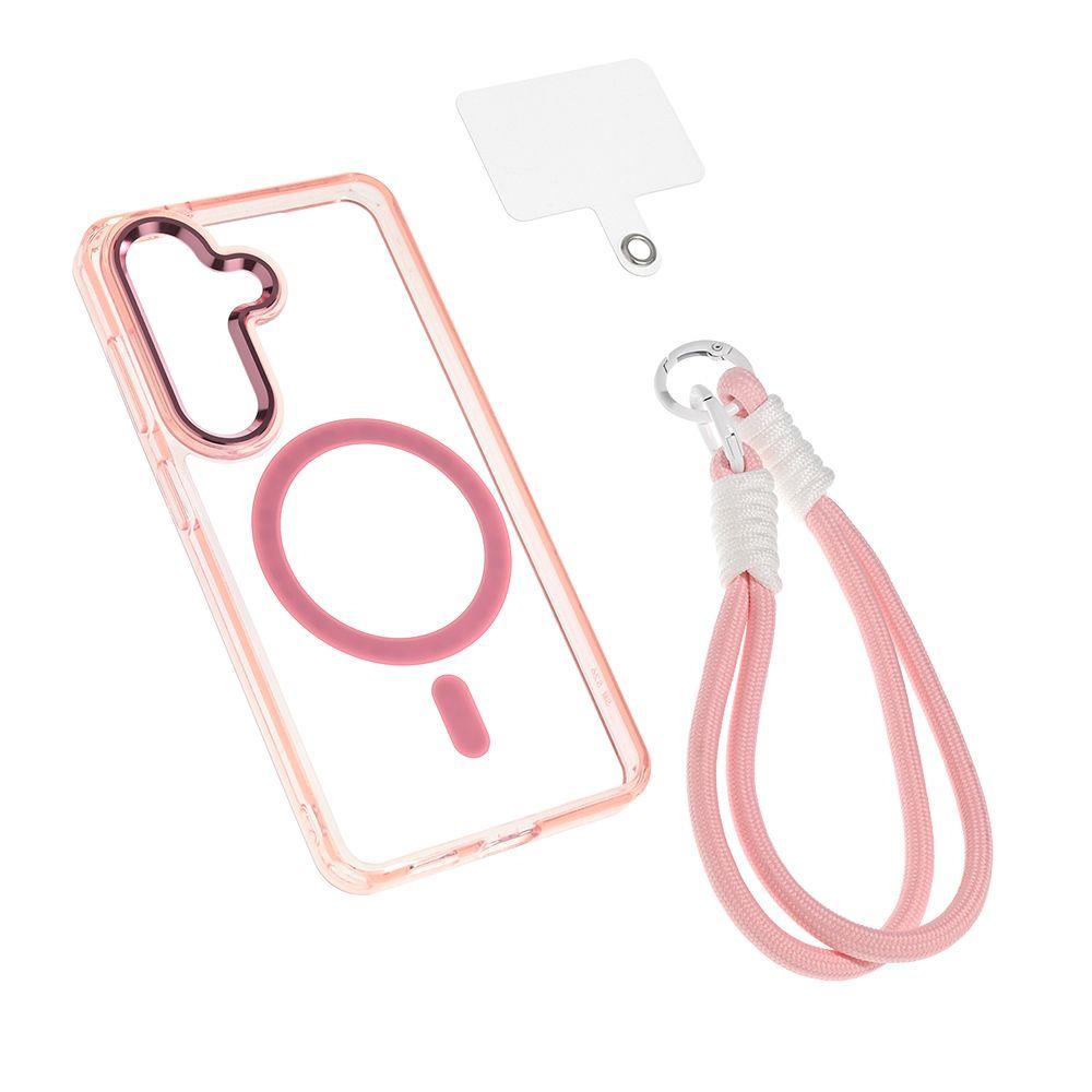Maska za Samsung Galaxy S26 S941B Magsafe Loop, Roze