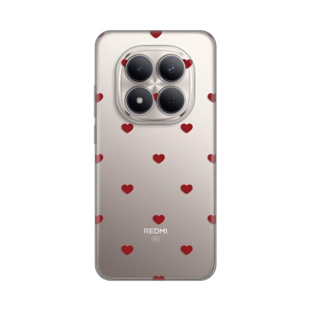 Maska za Xiaomi Redmi Note 15 Pro 5G Hearts  Print, Šarena