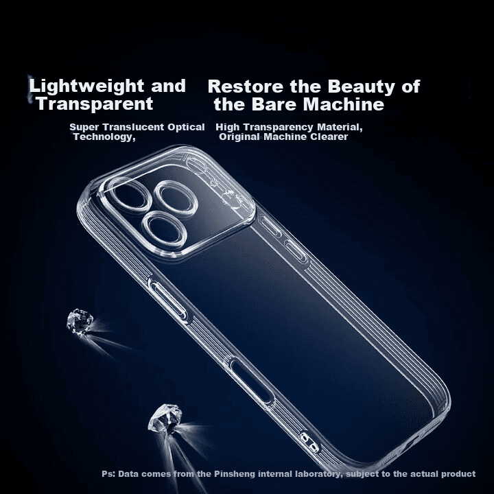 Pisen Maska za mobilni telefon iPhone 17 Pro, Providna