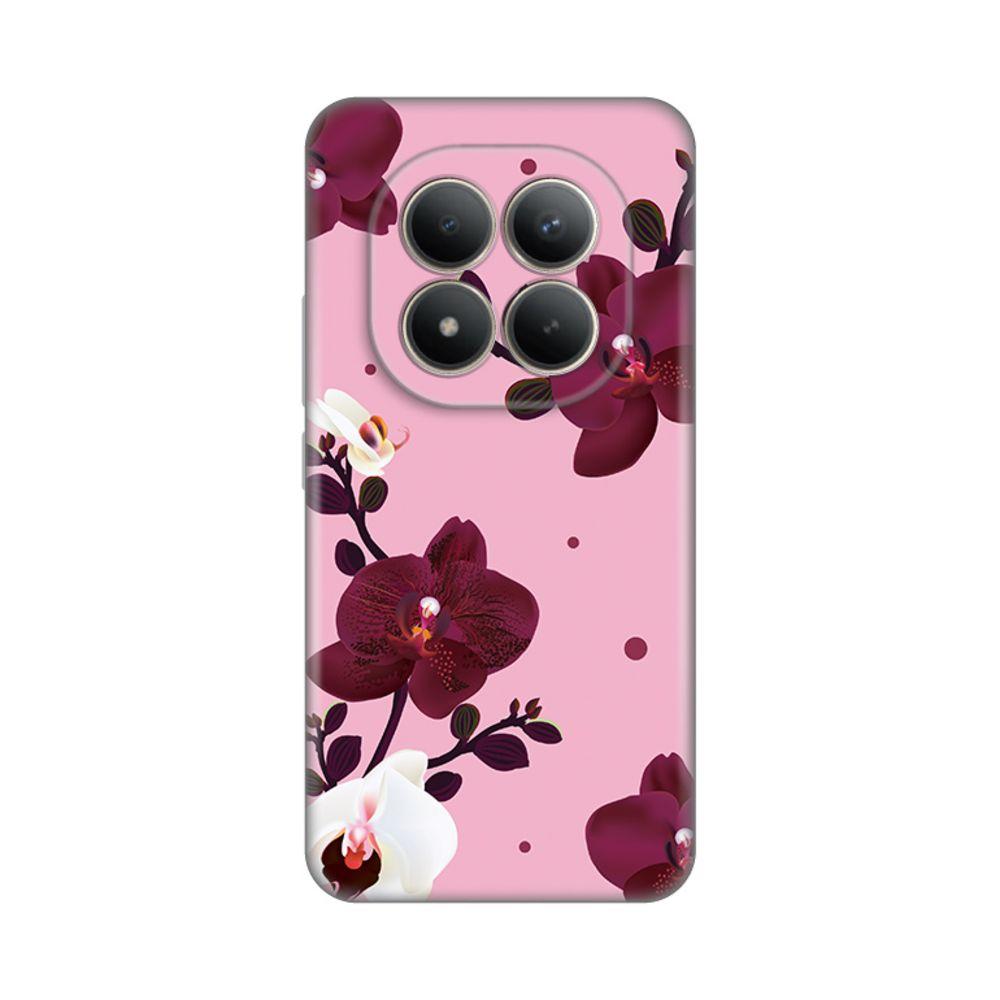 Maska za Xiaomi Redmi Note 15 Pro Plus 5G Orchid  Print Skin, Šarena