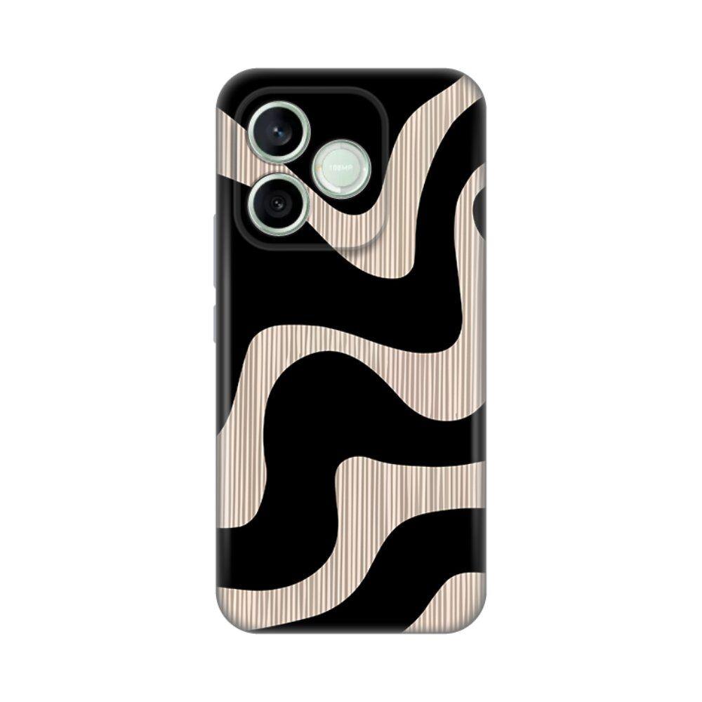 Maska za Honor 600 Lite Flow  Print Skin, Crna, Šarena