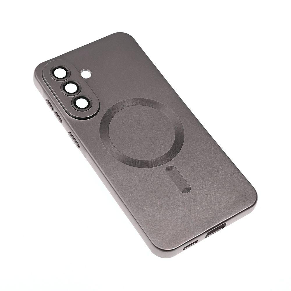 Maska za Samsung Galaxy A57 A576B Magsafe Chrome, Siva