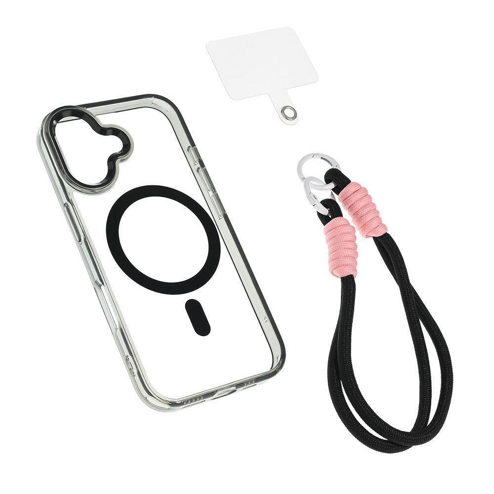 Maska za iPhone 16 6.1 Magsafe Loop, Crna