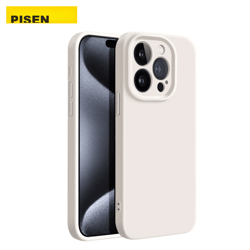 Pisen Maska za mobilni telefon iPhone 15 Pro, Bela