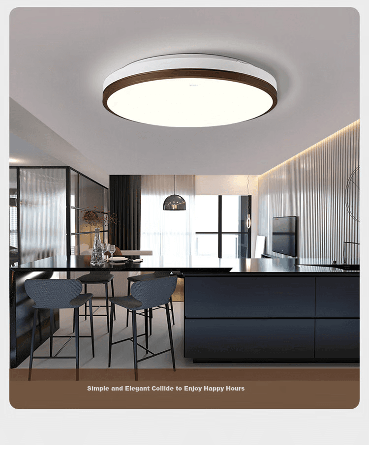 Bull Plafonska lampa Langchen, MX-C048A, 48 W, Braon